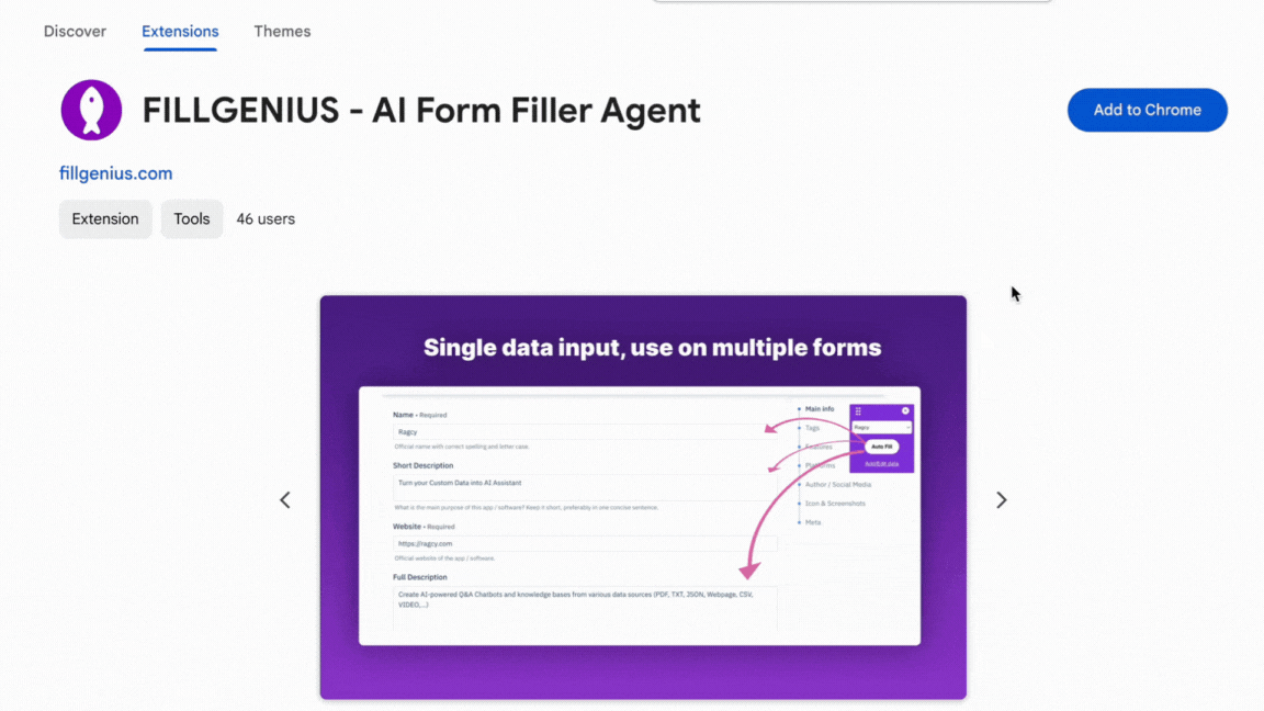 Fillgenius step2 preview